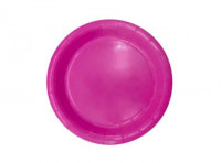 Imagen miniatura de PLATOS PAPEL CIRCULAR 10P (18CM) FUCSIA