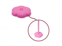 Imagen miniatura de BASE P/ SOPORTE GLOBO 10P (8X1.5CM) ROSADO