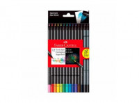 Imagen miniatura de ECOLAPICES DE COLOR SUPERSOFT FABER CASTELL 12PCS