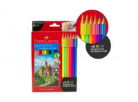 Imagen miniatura de LAPIZ DE COLOR FABER CASTELL 12 ECO + 6 NEON 18PCS