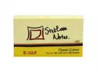Imagen miniatura de NOTA ADHESIVA AMARILLO EAGLE 40X50 MM
