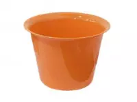 Imagen miniatura de MACETA VIOLETA PQ NARANJA