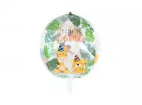 Imagen miniatura de GLOBO CIRCULAR ANIMALES (55CM) TRANSP.