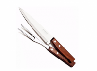 Imagen miniatura de JUEGO TRINCHANTE P/ ASADO 2 PCS. 22299/013 TRAMONTINA
