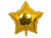 Imagen miniatura de GLOBO ESTRELLA (45CM) DORADO