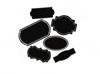 Imagen miniatura de CALCOMANIA ADHESIVA 24P NEGRO