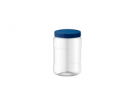 Imagen miniatura de DN FRASCO CRISTALINO PET 500 ML D 70MM C/ TAPA NEGRA