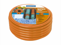 Imagen miniatura de MANGUERA 3 CAPAS SUPER FLEX P/ JARDIN 1/2'X25M NARANJA