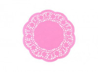 Imagen miniatura de BLONDAS PAPEL 50P (11CM) ROSADO (DS)