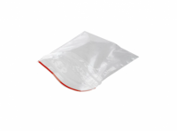 Bolsa de plastico transparente con cierre zip 12x17 cm