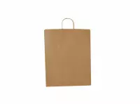Imagen miniatura de ZA  BOLSA ZAGAROLO 113 G80 KRAFT 18X10.5X27 15GRS