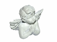 Imagen miniatura de RESINA ANGEL NIÑO (10X8) BLANCO