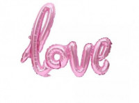 Imagen miniatura de GLOBO \\\"LOVE\\\" (48X79CM) ROSADO