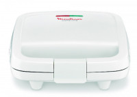 Imagen miniatura de SANDWICHERA WAFFLE TIME MOULINEX BLANCA