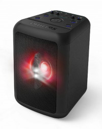 Imagen miniatura de PARLANTE PHILIPS PARTY TANX100/10  BL, USB, IN 3.5, WOOFER 10 80W