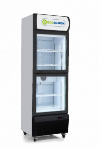 Imagen miniatura de VISICOOLER DOBLE PUERTA P/BEB-CERVEZA ECOSILKON FREEZER 156 L/HELAD 143 L