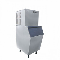 Imagen miniatura de FABRICADORA HIELO ECOSILKON 73 KG /24H CAP DEP 160 KG AC.INOX  ZBL180