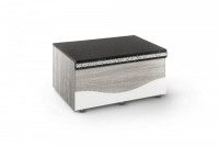 Imagen miniatura de MESA DE APOYO P/ VITRINAS SHOWCASE ECOSILKON MOD MASC12 COLOR GRIS LUNA