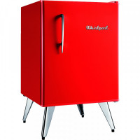 Imagen miniatura de FRIGOBAR WHIRLPOOL VINTAGE WRA08BVD ROJO 80L FRIO HUMEDO + ADAPTADOR